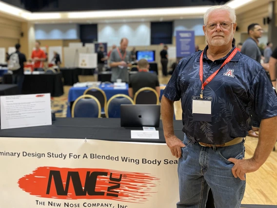 Charlie Simpson, president of The New Nose Company, LLC and capstone project sponsor of Team 25011.