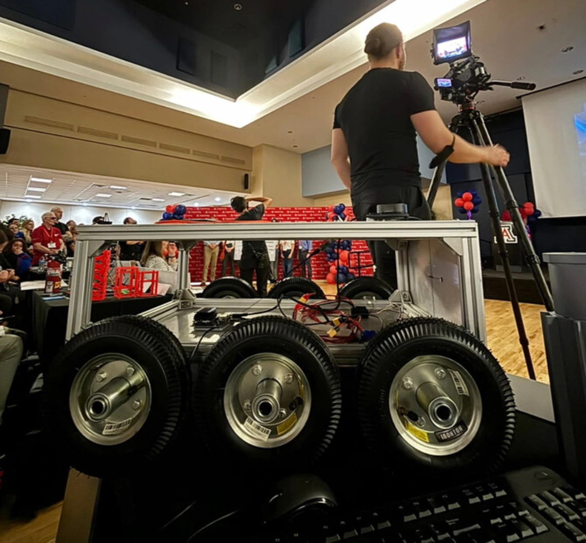 NASA’s Lunar South Pole Prospecting Rover was built by a team of six engineering students, including Saudi aerospace engineer Tala Al-Saedi.